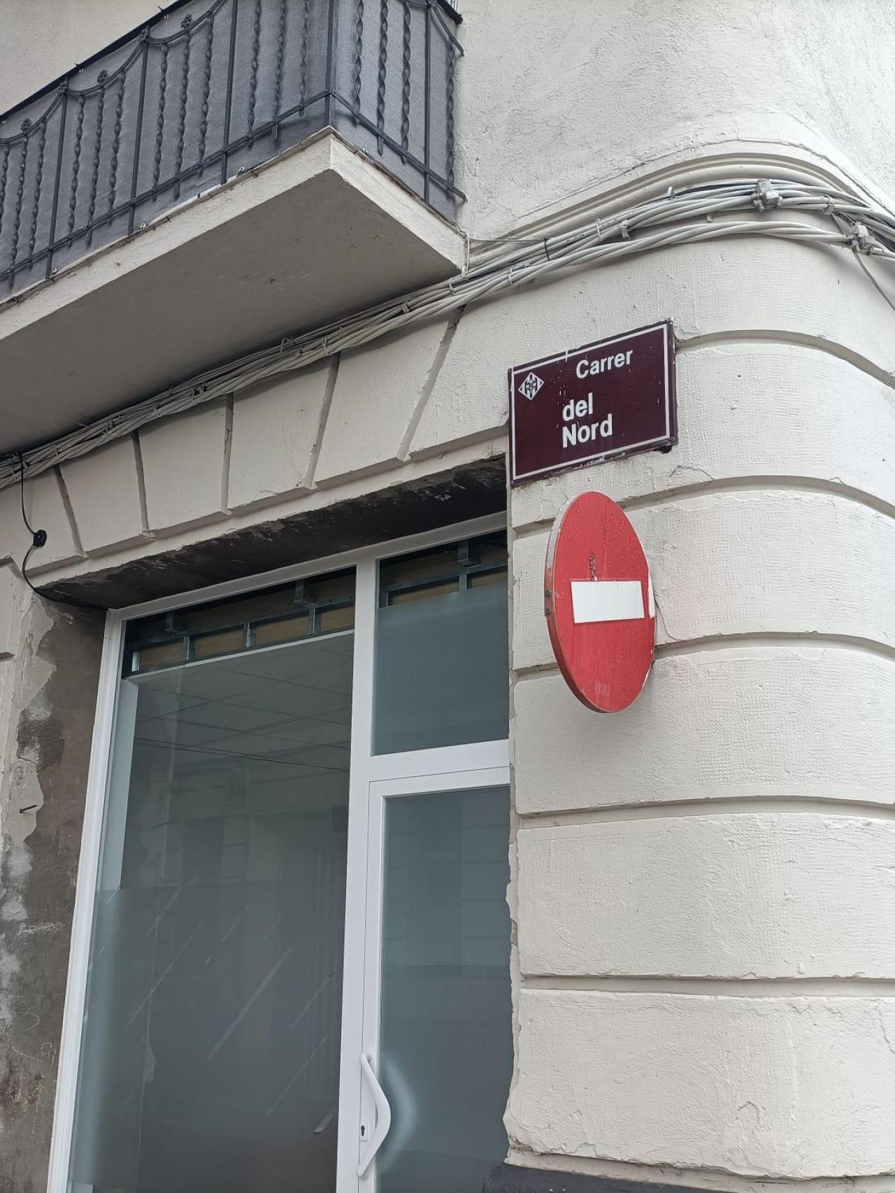 Entrada a la calle del Norte.