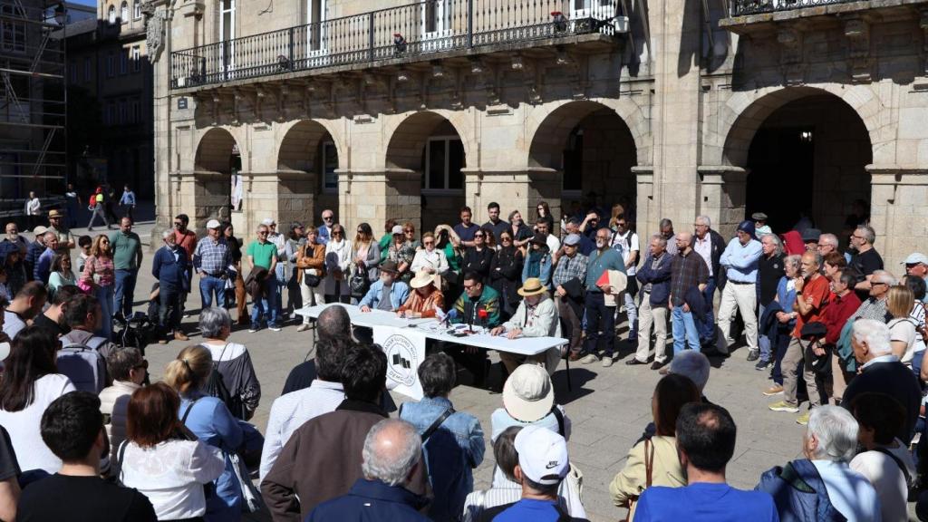 Imagen de la concentración.