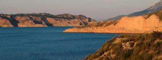 Imagen de archivo del pantano que se encuentra en este Geoparque que cuenta con 4.700 kilómetros cuadrados.