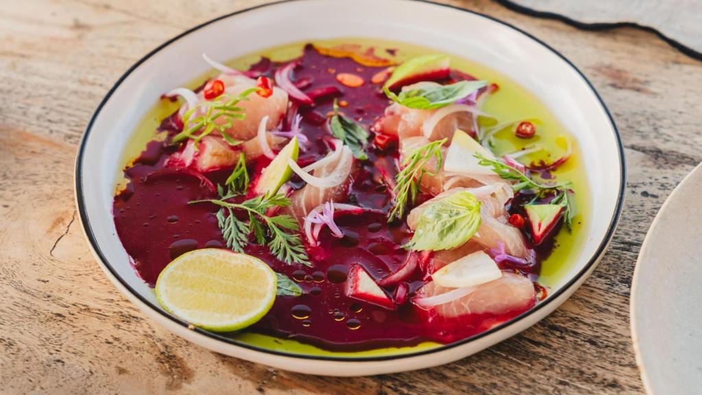 Uno de los platos que conforman la propuesta de Coral Menorca.