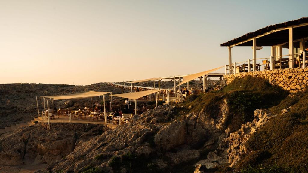 La terraza de la que presume Coral Menorca.