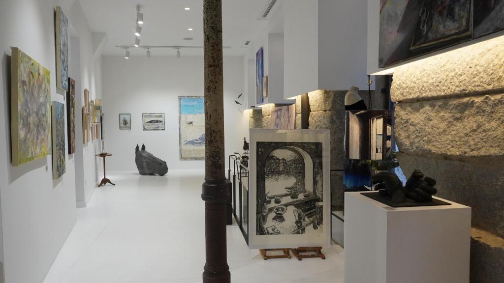 Vista de la exposición en Madrid