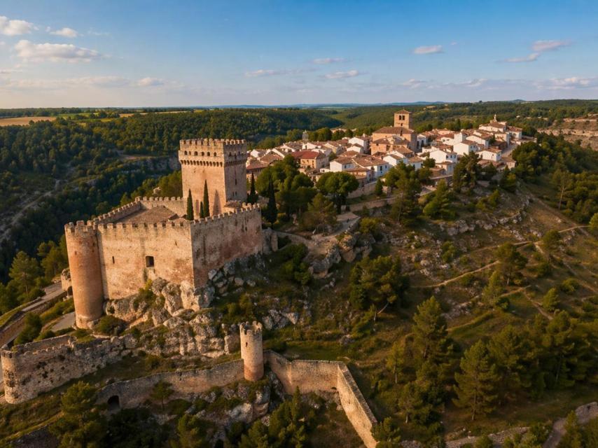Alarcón, un municipio medieval en Cuenca.