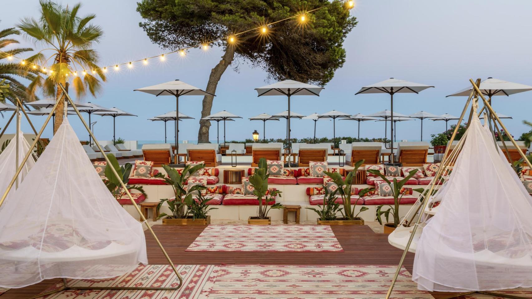 El hotel Riomar en Ibiza.