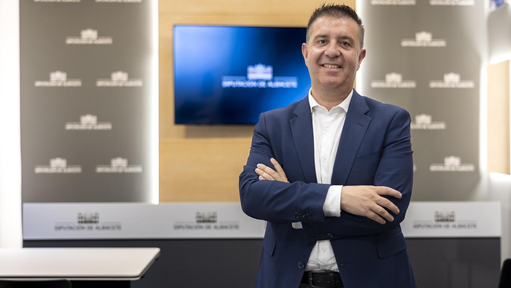 Santiago Cabañero, presidente de la Diputación de Albacete.