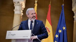 Jorge Azcón, en el Día de Aragón