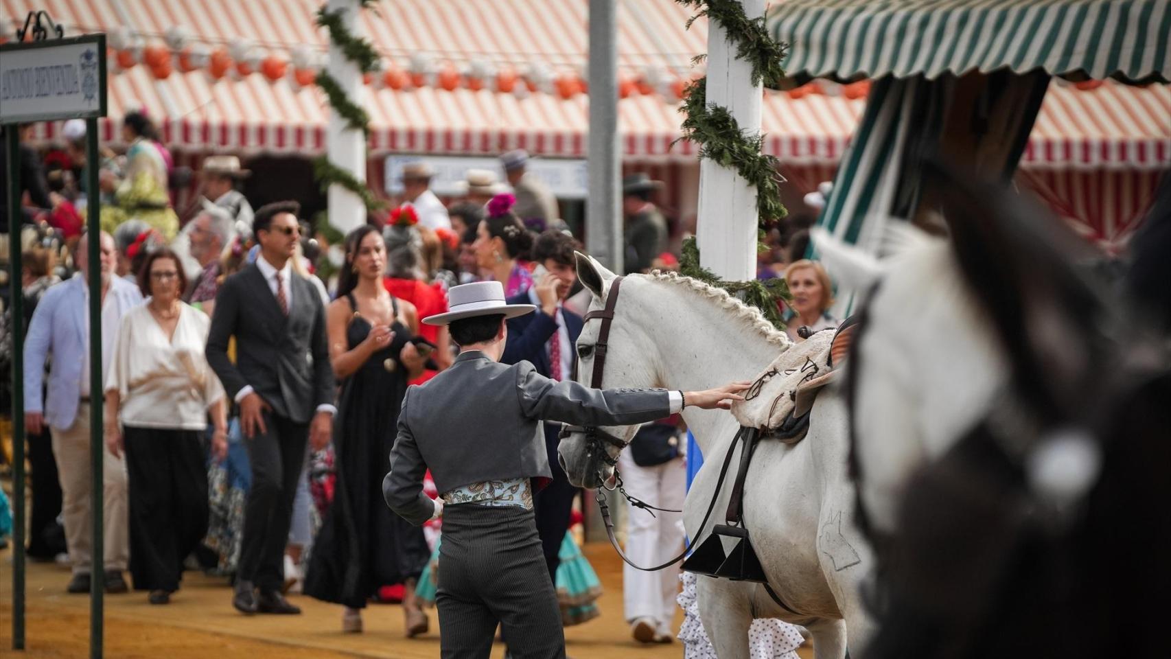 Imagen de la Feria de Sevilla.
