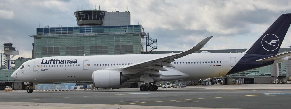 Airbus A350-900 de Lufthansa.