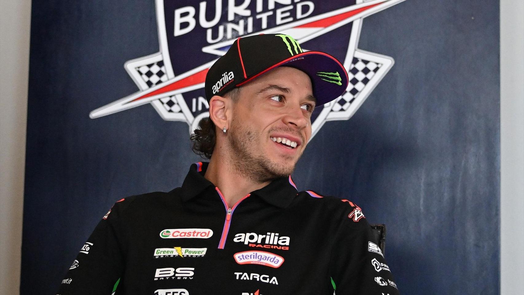Marco Bezzecchi, en los test de MotoGP celebrados en Buriram.