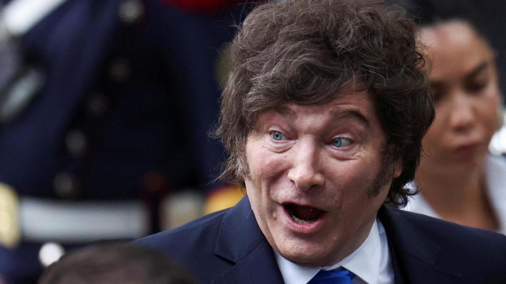 El presidente argentino Javier Milei.