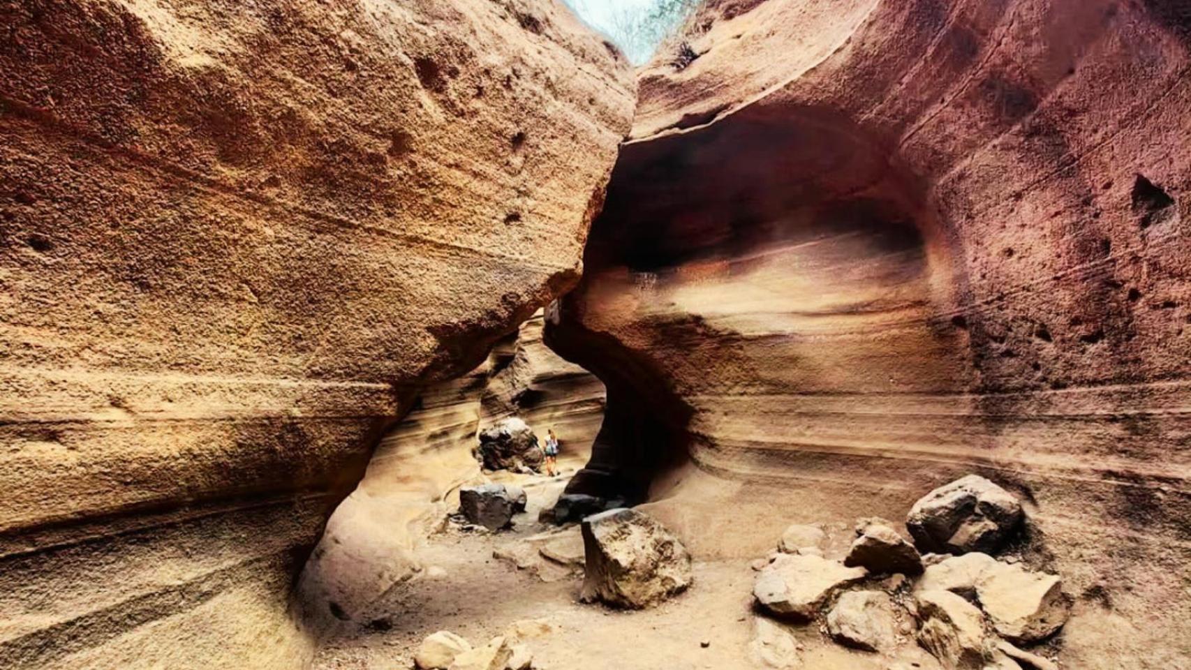 Barranco de Las Vacas, en Gran Canaria.