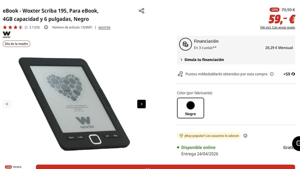 Woxter Scriba 195.