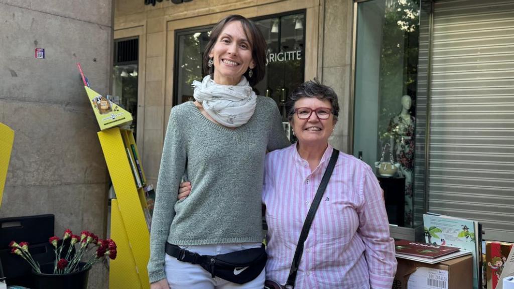 Vanesa y Pilar de la librería Ars.