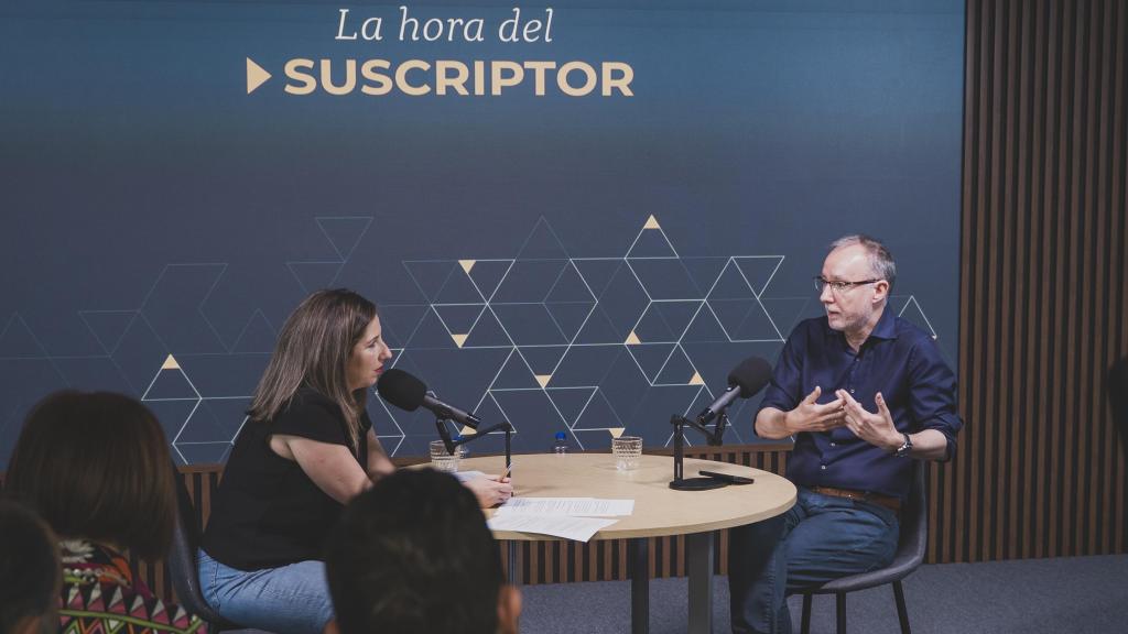 El jefe de Opinión de EL ESPAÑOL, Cristian Campos, también ha participado este jueves en La Hora del Suscriptoir junto a Puri Beltrán.