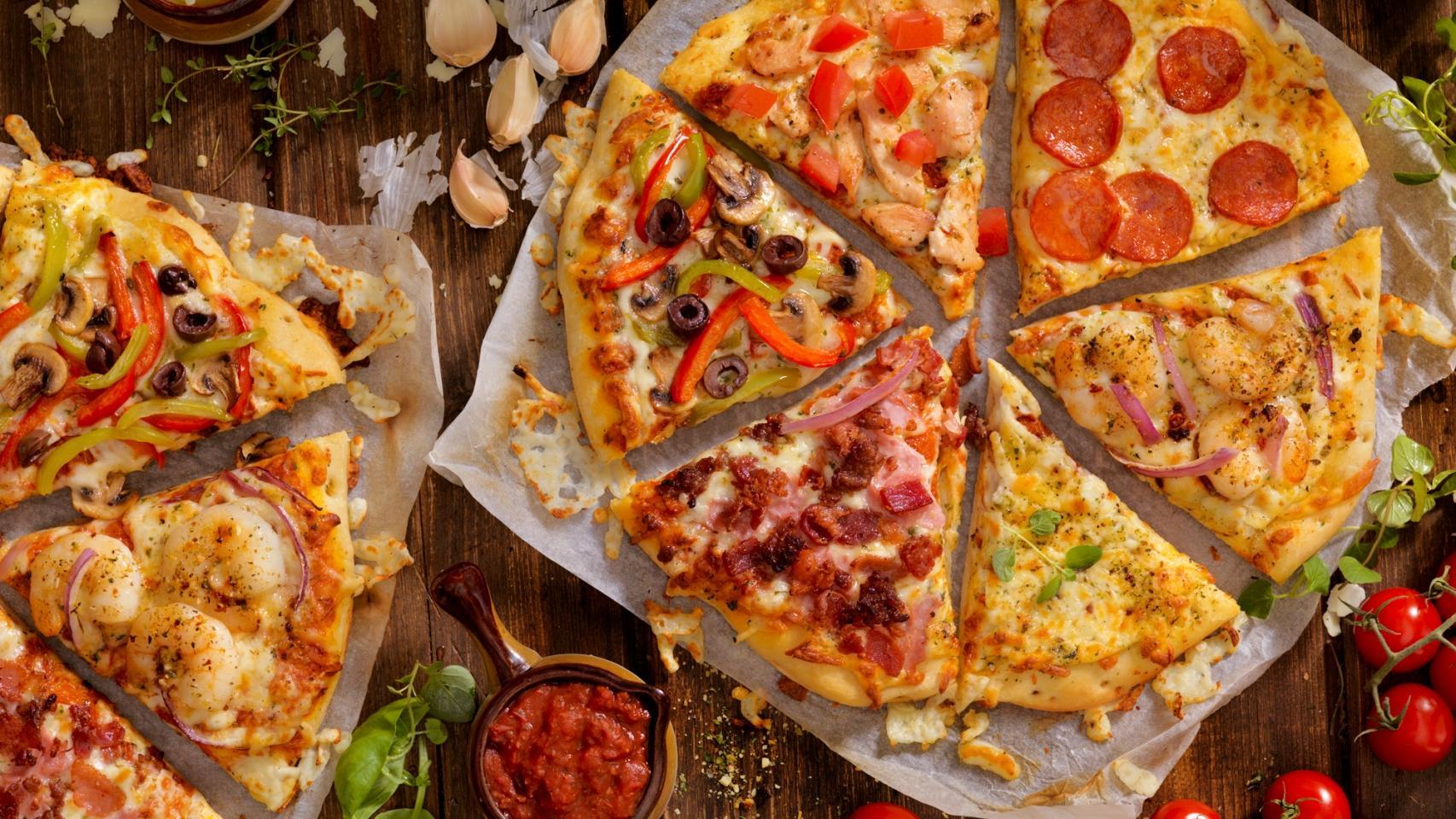 Pizzas variadas