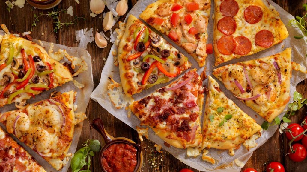 Pizzas variadas