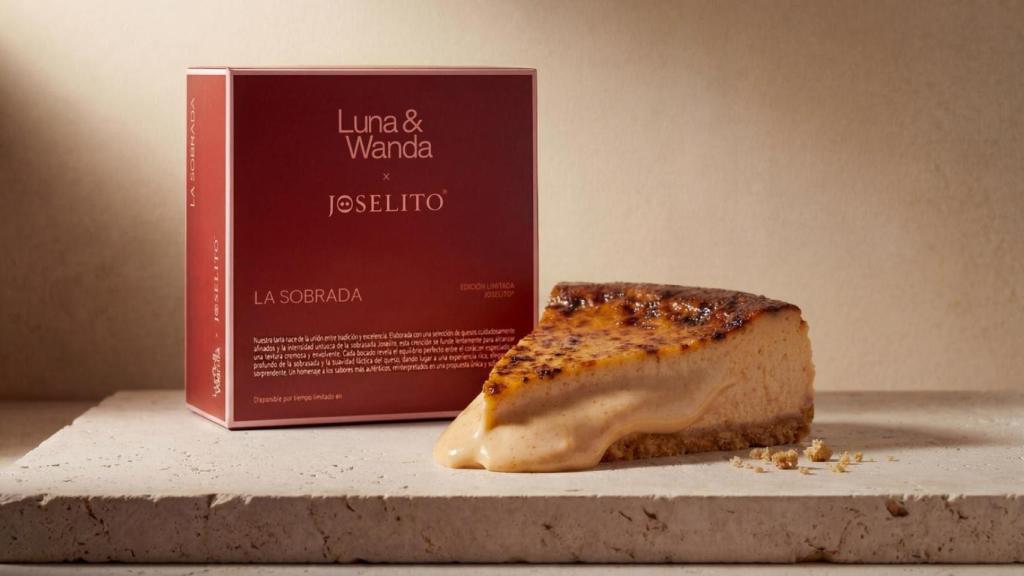 La Sobrada, la tarta de Luna & Wanda en colaboración con Joselito.
