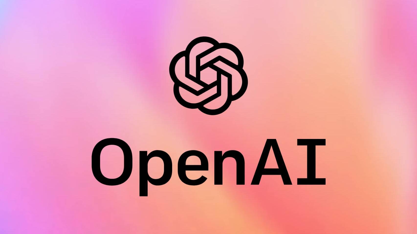 Montaje con el logo de OpenAI.