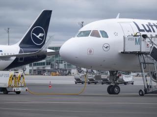 Avión de Lufthansa.
