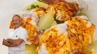 Receta de rape a la gallega de Karlos Arguiñano