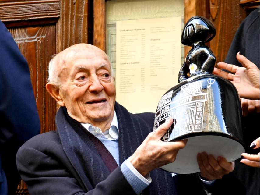 El restaurador Lucio Blázquez, en una fotografía tomada en 2023.