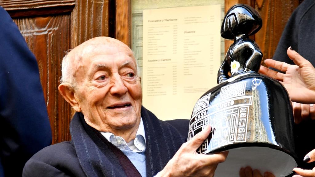 El restaurador Lucio Blázquez, en una fotografía tomada en 2023.