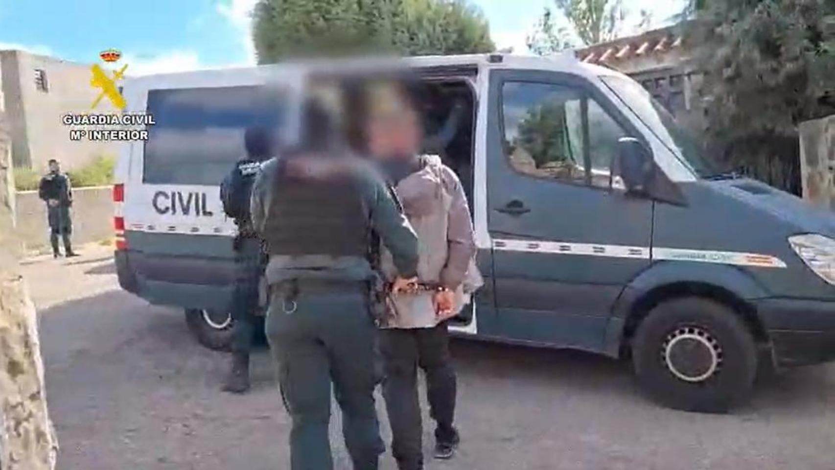 Imagen de la detención.