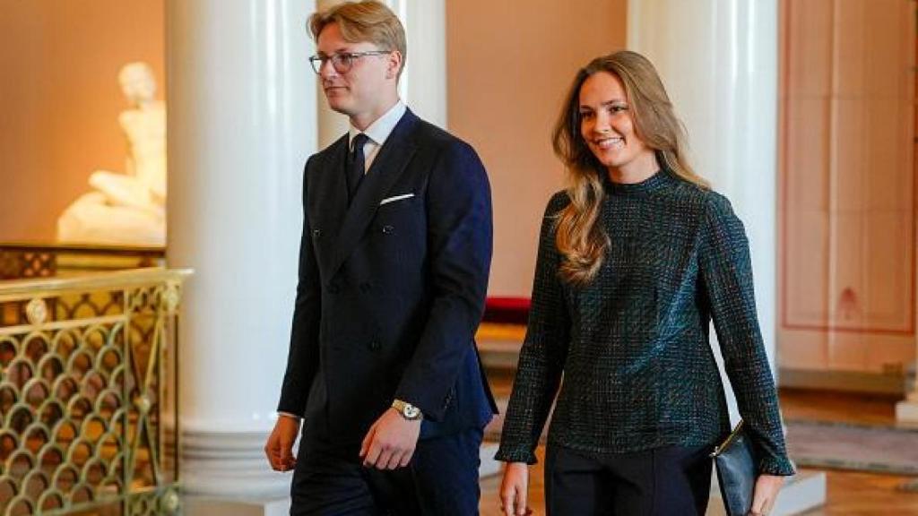 Sverre Magnus e Ingrid Alexandra.