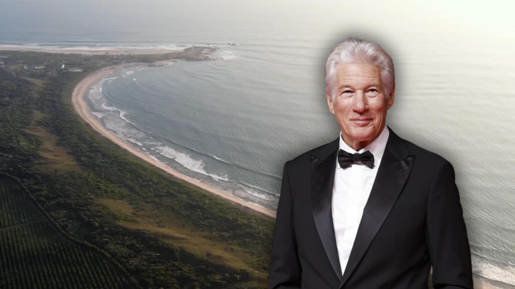 Richard Gere y Xala en un montaje de JALEOS.
