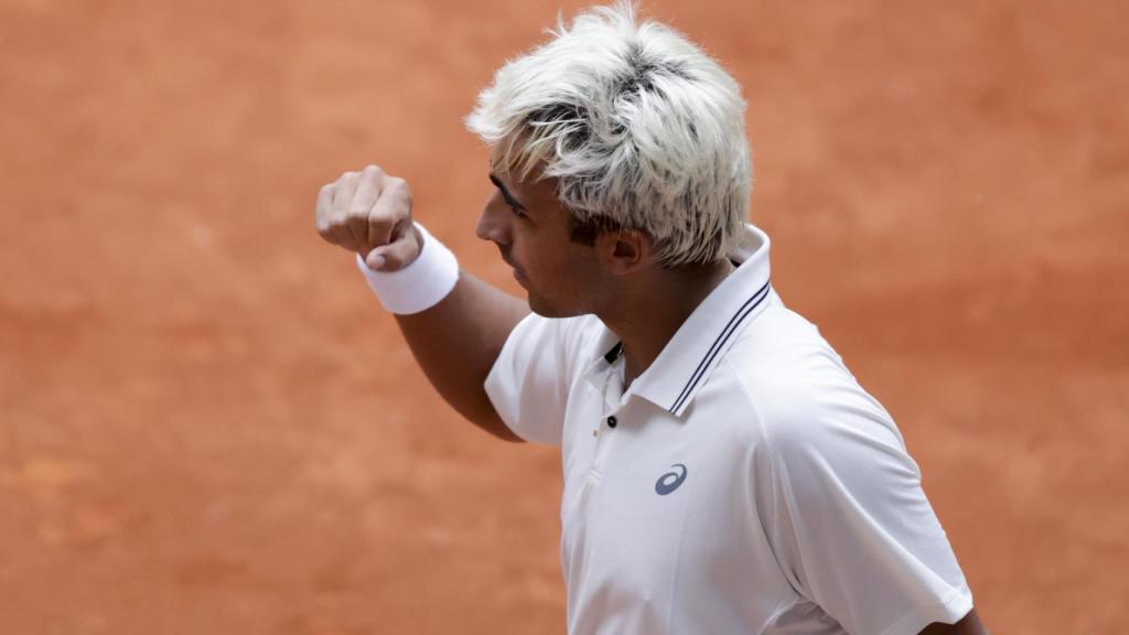 Daniel Mérida, en el Mutua Madrid Open.
