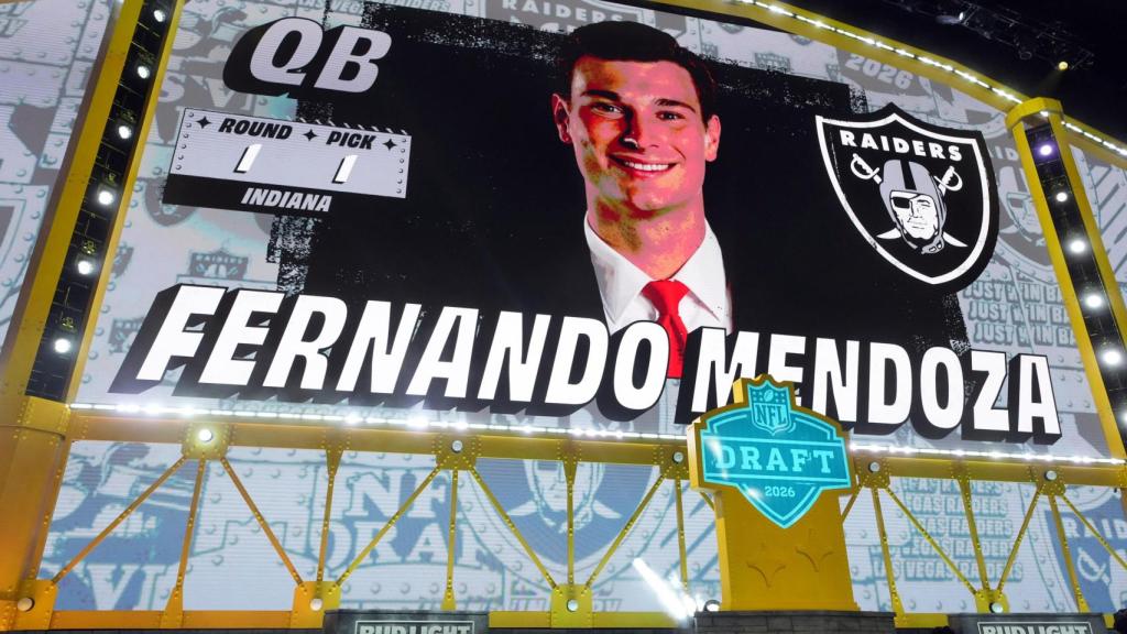 Fernando Mendoza en el Draft.