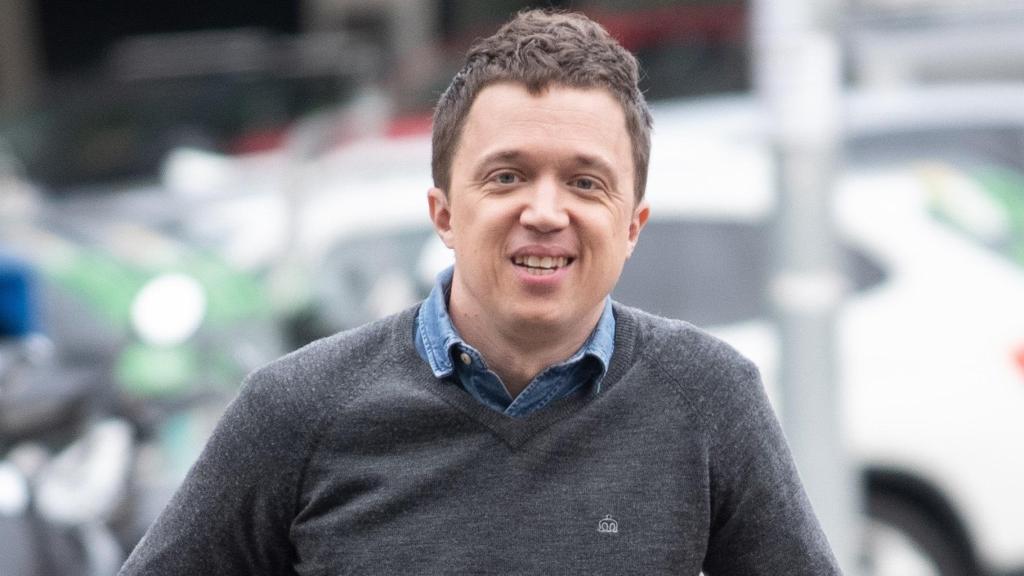 El exportavoz de Sumar, Íñigo Errejón, a su llegada a los juzgados de Plaza de Castilla.