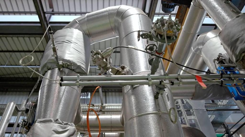 La bomba de calor de Turboden.