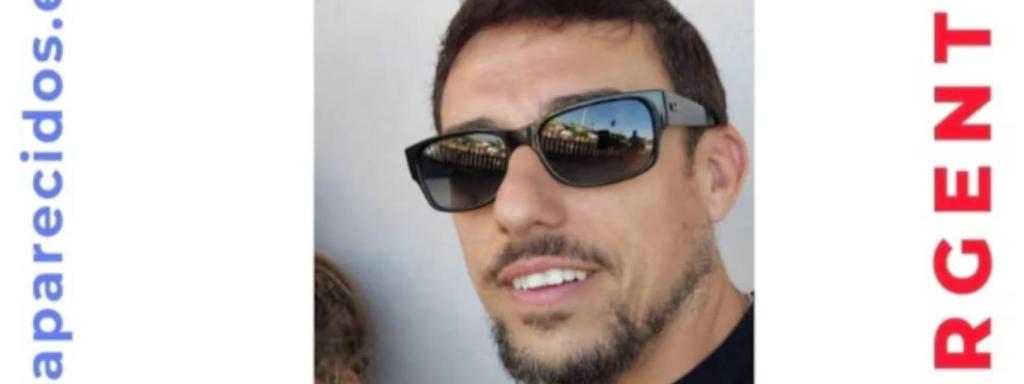 La imagen de Vicente en un cartel de SOS Desaparecidos que se ha viralizado.