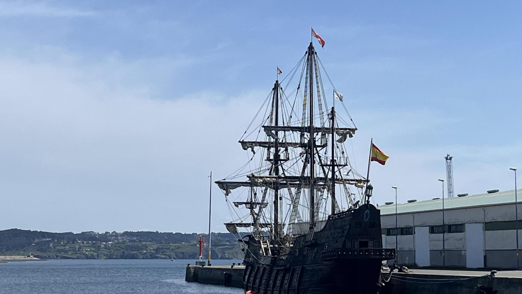 Galeón Andalucía en A Coruña