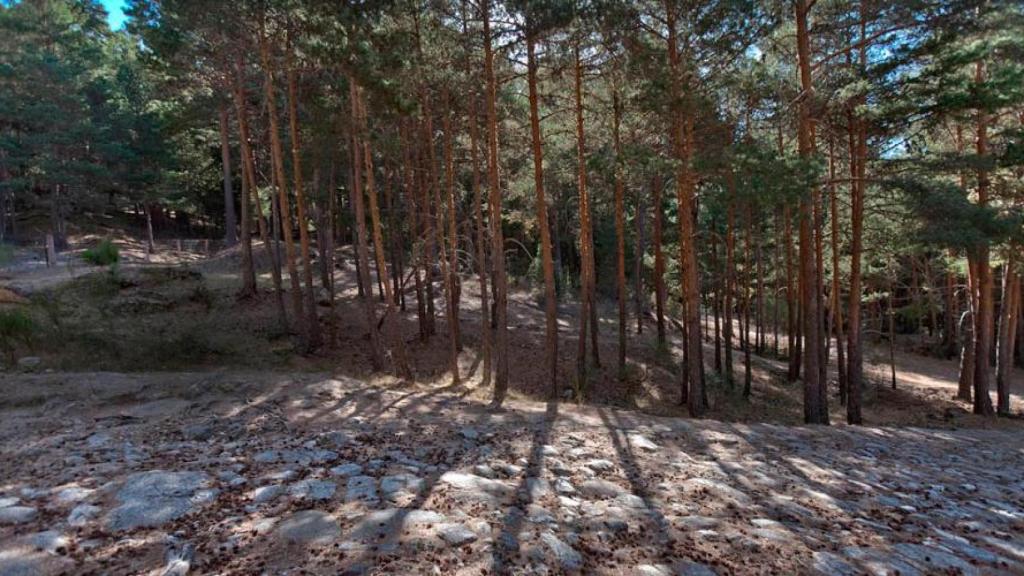 Calzada romana de Cercedilla.