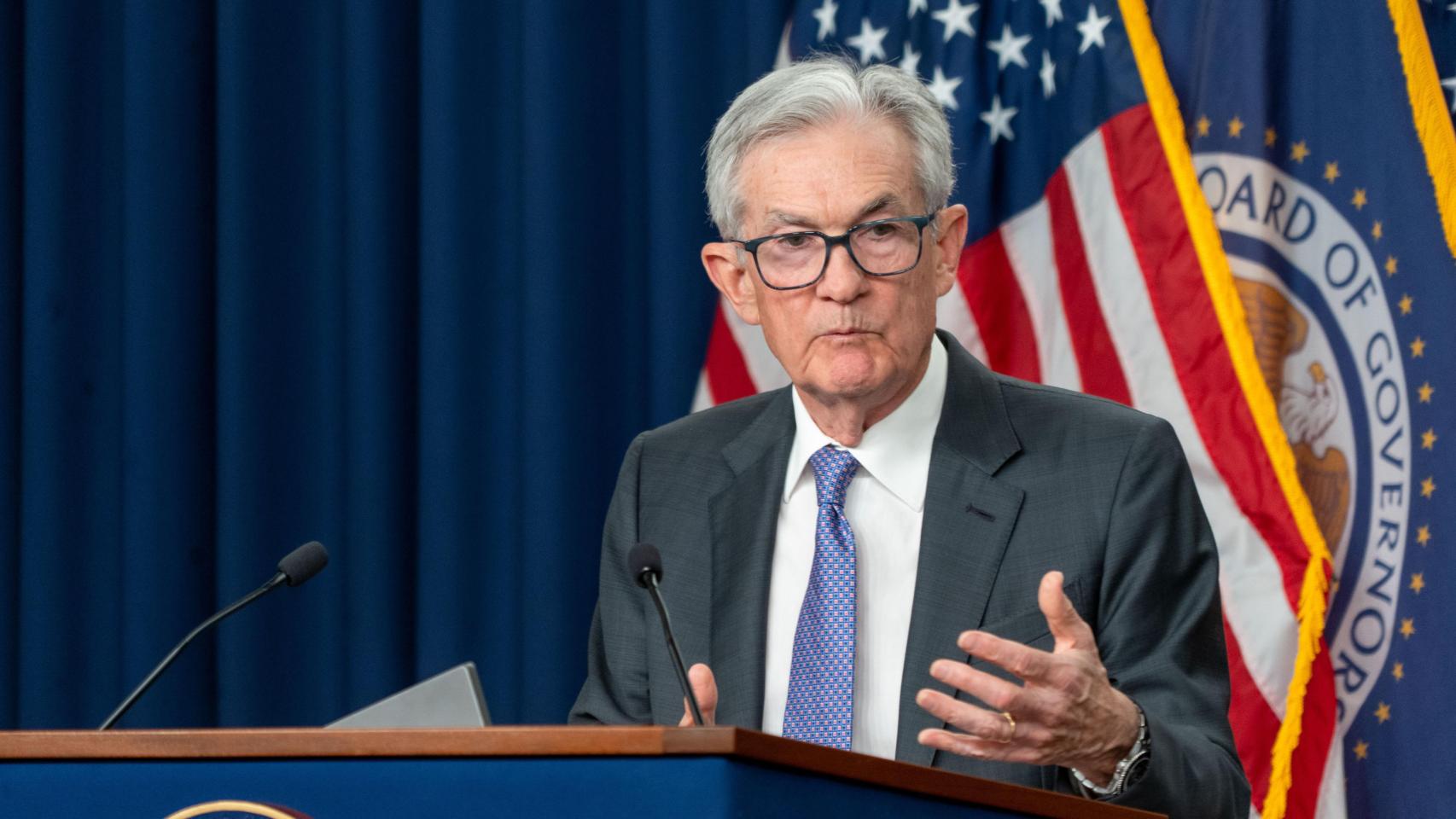 Jerome Powell, presidente de la Reserva Federal (Fed)