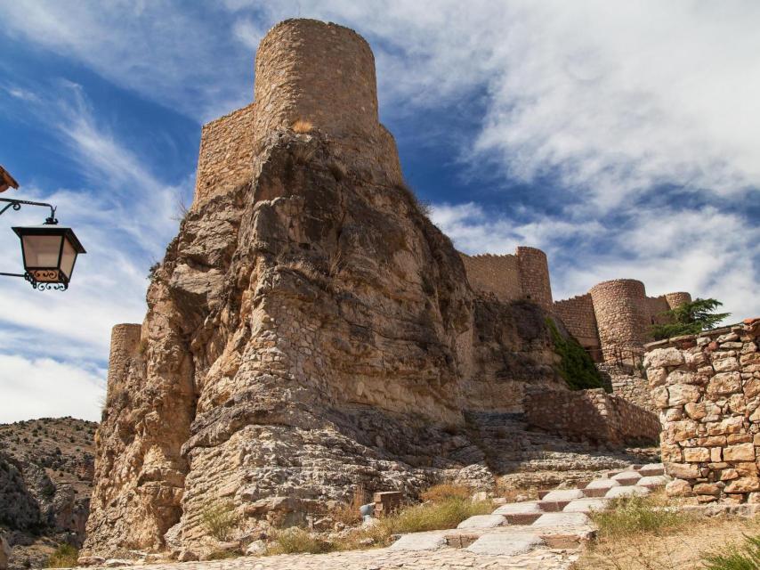 El castillo de Albarracín.
