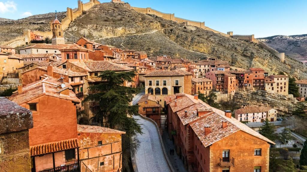 Imagen del pueblo de Albarracín.