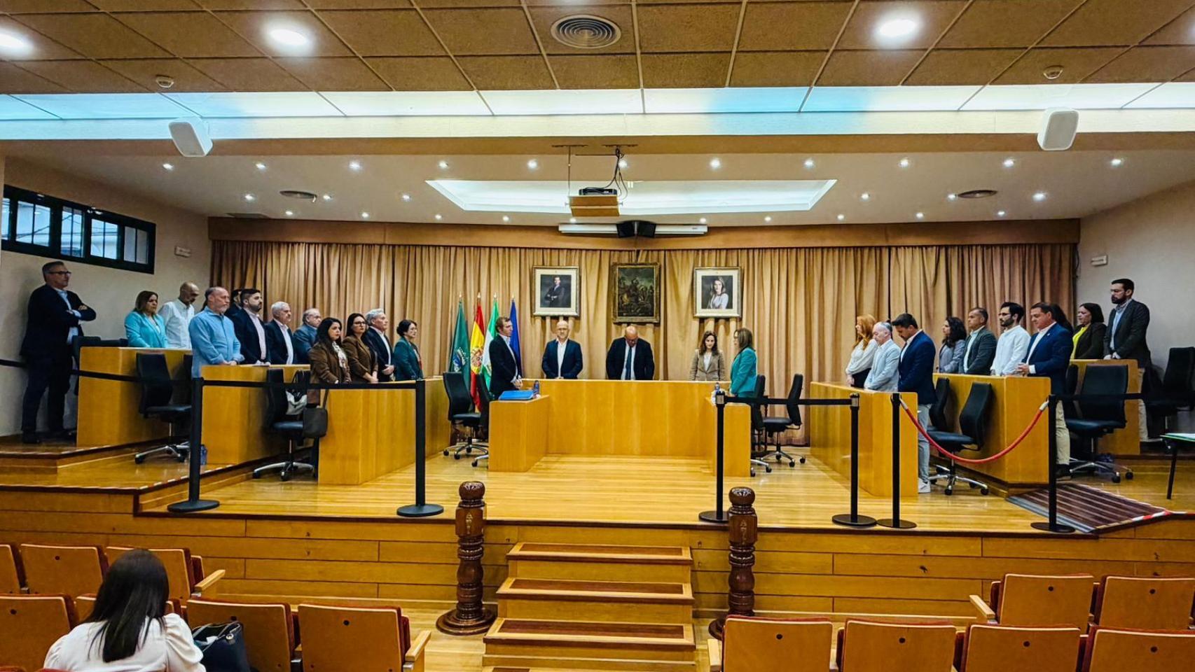 El Pleno del Ayuntamiento de Vélez-Málaga celebrado este viernes.