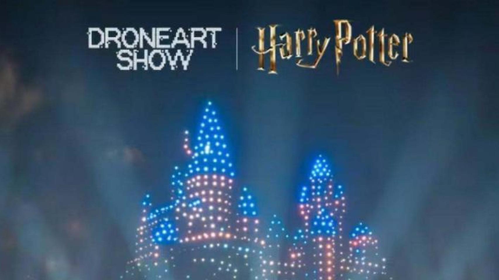 Espectáculo de drones de Harry Potter.