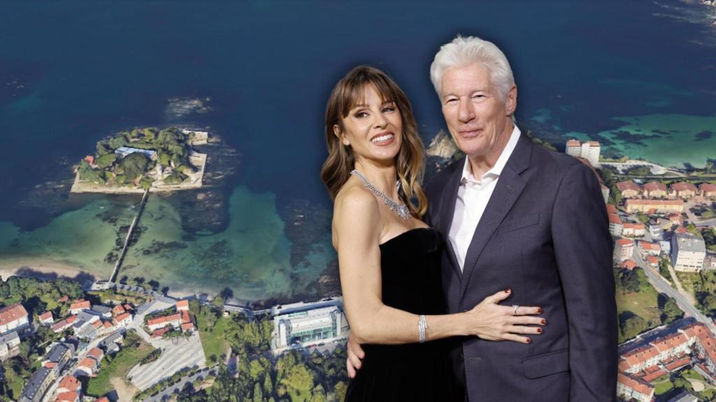 Richard Gere y Alejandra Silva.