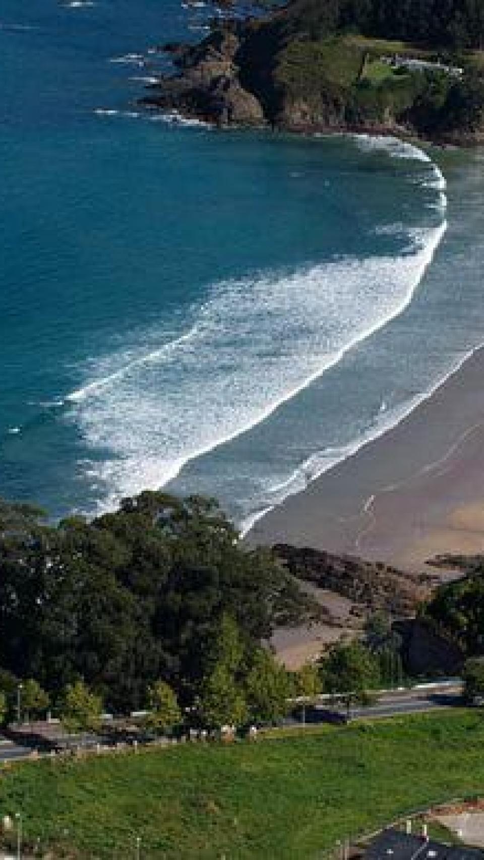 Playa de Bastiagueiro, en Oleiros (A Coruña).
