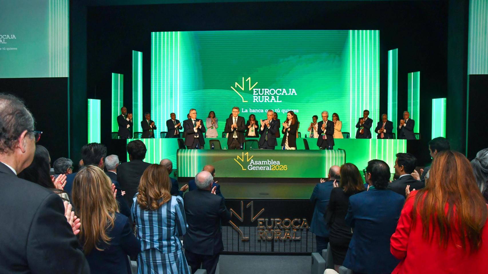 La Asamblea General de Eurocaja Rural celebrada este viernes en el Palacio de Congresos de Toledo