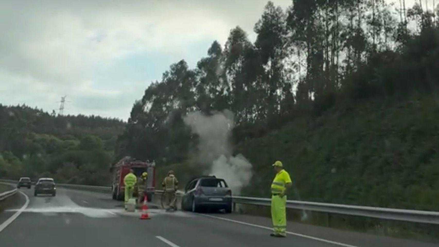 Accidente en la AP-9