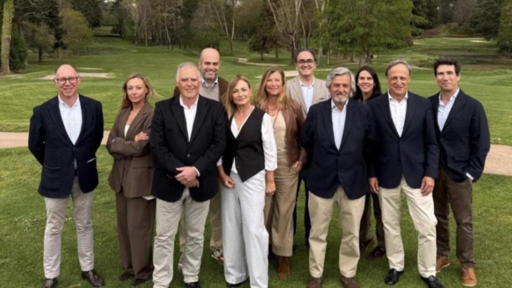 La nueva junta directiva del Real Club de Golf