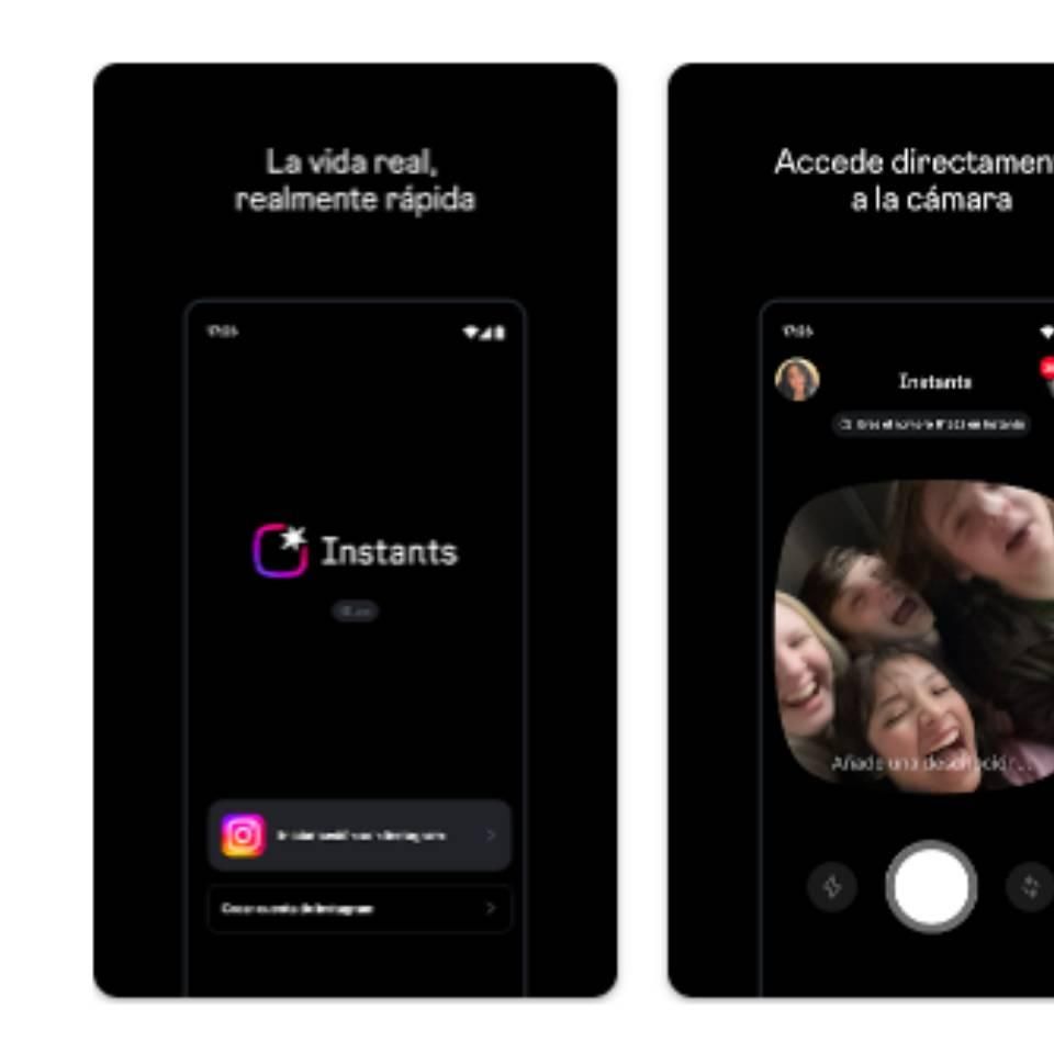 Instants, la nueva app de Instagram.