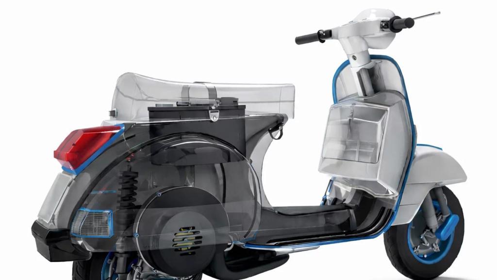 Diseño de kit para electrificar la Vespa