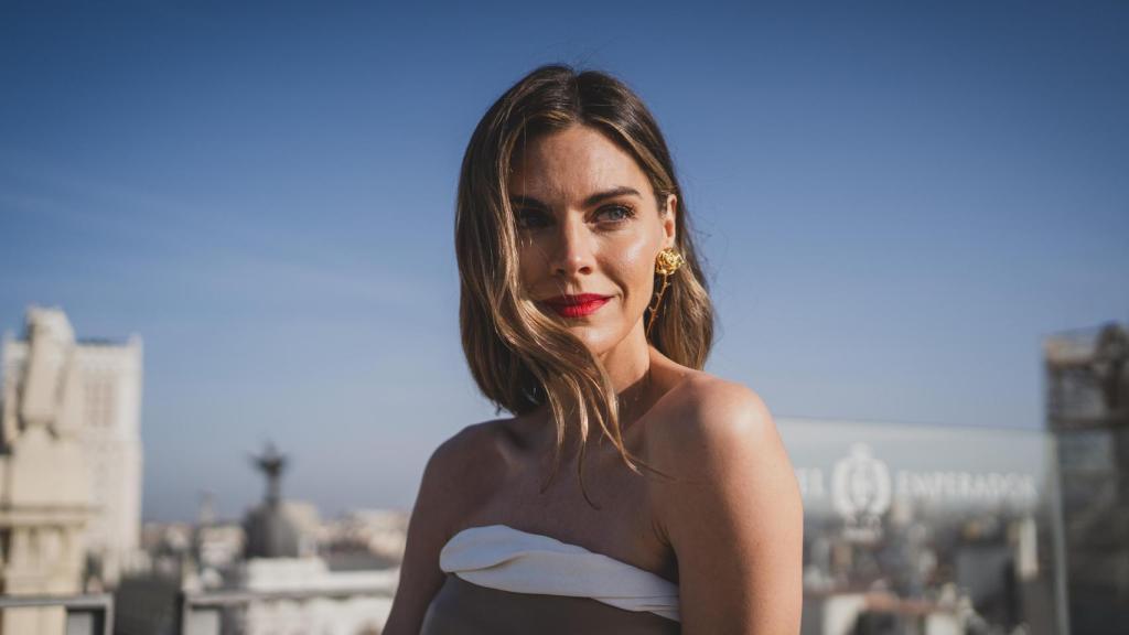 Amaia Salamanca, durante la entrevista para EL ESPAÑOL.
