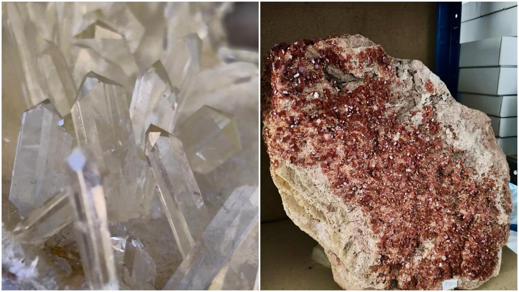 Minerales que se podrán ver en Minervigo 2026.